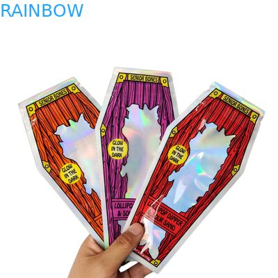 برگ تنباکو، آب نبات، بیسکویت، آدامس، گل خشک، گیاه، برگ گرا، کیسه‌های میلار 3.5 گرمی برش خورده