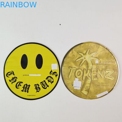 کیسه‌های مایلار نامنظم 3.5 گرم 7 گرم با زیپ، چاپ داخلی، فویل آلومینیومی، ضد بو، خوراکی، کیسه پلاستیکی