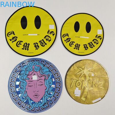 کیسه‌های مایلار نامنظم 3.5 گرم 7 گرم با زیپ، چاپ داخلی، فویل آلومینیومی، ضد بو، خوراکی، کیسه پلاستیکی