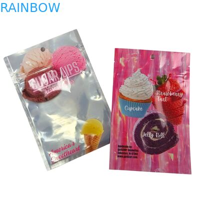 کیسه پلاستیکی مایار با جلوی شفاف زیپ دار، خود آب‌بند، ضد رطوبت، با حرارت مهر و موم شده، طراحی سفارشی با فویل آلومینیومی پشت برای شکر