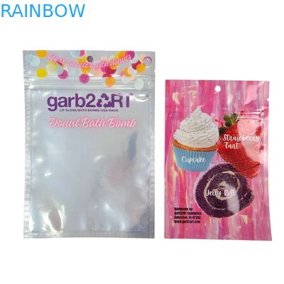 کیسه پلاستیکی مایار با جلوی شفاف زیپ دار، خود آب‌بند، ضد رطوبت، با حرارت مهر و موم شده، طراحی سفارشی با فویل آلومینیومی پشت برای شکر