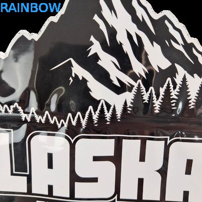 کالی قابل خوردن 3.5g 7g Mylar Ziplock نرم لمس ضد بوی شکل نامنظم کوکی کنده بسته بندی کیسه پلاستیکی