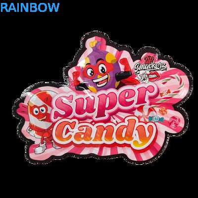 کوله پلاستیکی 3.5 گرمی با زپ درخشان برای بسته بندی عطر