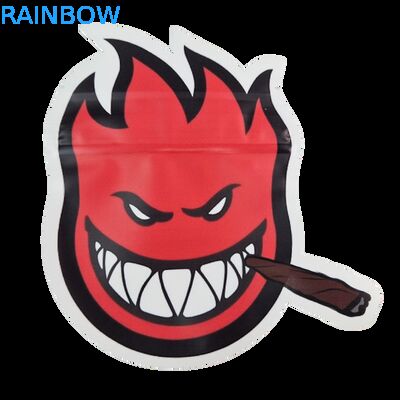 شکل سفارشی جعبه نمایش 3.5g کیسه های مایلار ضد لمس کودک نرم کیسه برش مرطوب برای 1g 3.5g 7g 14g 28g پلاستیک خوردنی