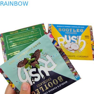 خوراکی آلومینیوم فویل ساشه مهر و موم پشت کوچک پلاستیک مایار جو دوسر شکلات انرژی بار کوکی اسنک آب نبات بسته بندی کیسه