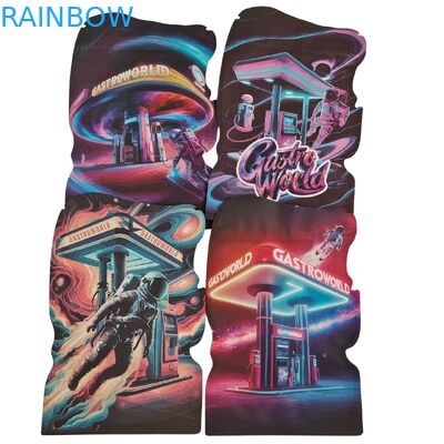 کیسه های مایلار غیر منظم برای آدامس های کوکیسوباکو کیسه پلاستیکی PET با کیسه های زیپ ضد بچه