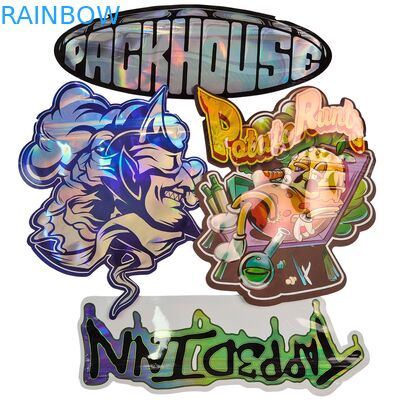 فروش گرم کیسه مایلار بریده شده با زیپ مواد غذایی ضد بوی 3.5 7g 14g 28g قارچ گیمی های سفارشی چاپ کیسه پلاستیکی