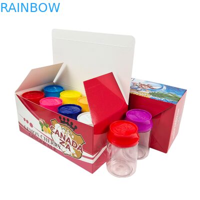 جعبه غذای پلاستیکی PET 3.5 گرمی با در پیچشی