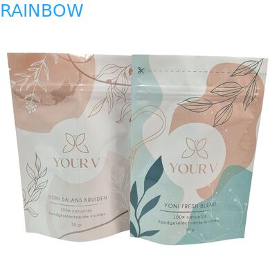 کیسه‌های مایار زیست‌تخریب‌پذیر سفارشی برای نمک حمام 4OZ 5OZ کیسه ایستاده