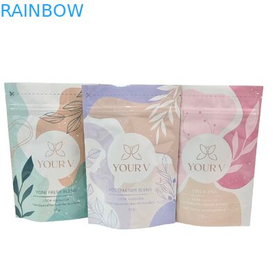 کیسه‌های مایار زیست‌تخریب‌پذیر سفارشی برای نمک حمام 4OZ 5OZ کیسه ایستاده