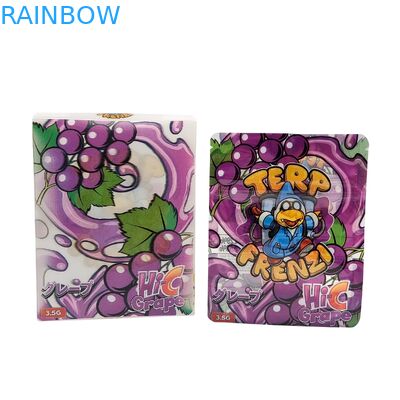 کیسه های مایار سفارشی 3.5 گرمی ضد کودک برای بسته بندی تنقلات