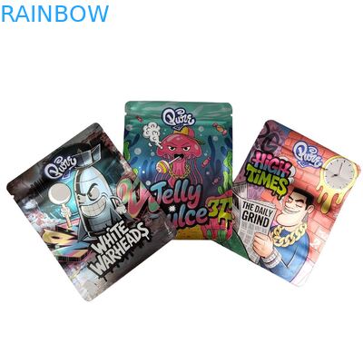 کیسه‌های مایار قابل‌بسته‌بندی مجدد 3.5 گرم تا 28 گرم سفارشی برای بسته‌بندی مواد غذایی