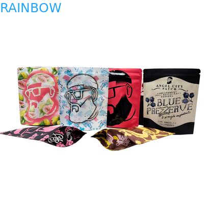 کوله های غذایی مایلار ضد بوی قابل بازخرید با وزن 3.5g-28g