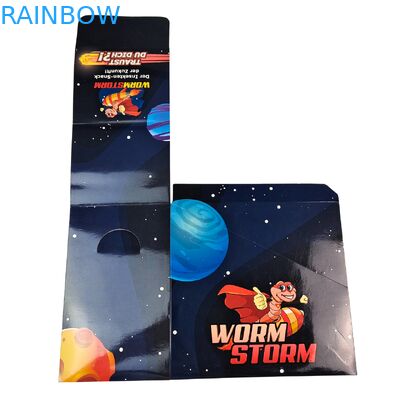 جعبه کاغذی تاشو 3.5 گرمی برای نمایش خرده فروشی سفارشی برای بسته بندی مواد غذایی غلات، میوه خشک فوری، آجیل و غلات صبحانه