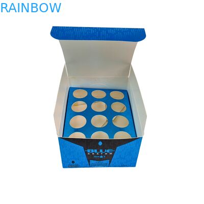 مقدار بسته بندی جعبه تاشو قابل تنظیم و نمونه های موجودی رایگان ارائه شده