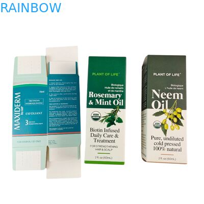 Custom Luxury Cardboard Skincare Box Packaging for Products Cosmetic Paper Box Printing Customized CMYK 4 Color Offest Printing