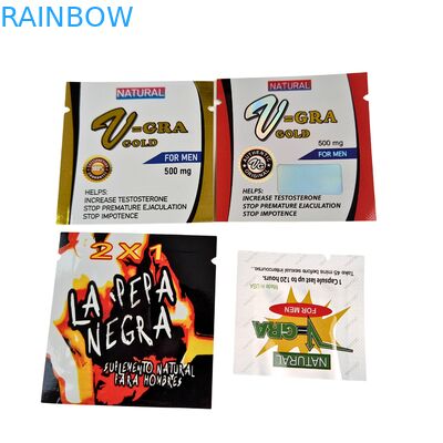 کیسه زیپ پلاستیکی با اندازه های سفارشی برای قرص ها، قرص ها و کپسول های دارویی