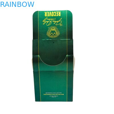 کاغذ کرافت بازیافتی جعبه کرافت برای میان وعده برای کوکی های نوار انرژی کاستمیک کارتونی کاونتر نمایش بسته بندی اسفنج