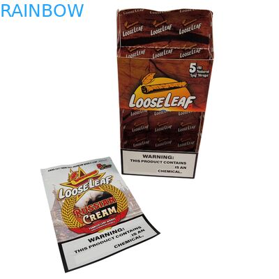 جعبه کیسه مایار زیست تخریب پذیر 3.5 گرمی با جعبه مقوایی ضخامت 3.5 گرمی برای نگهداری با چاپ سفارشی