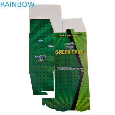 جعبه های کاغذی سفارشی برای کوکی های اسنک نوار انرژی بسته بندی آب نباتات آب نباتات کرافت خرده فروشی جعبه نمایش کارتونی