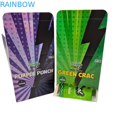 جعبه های کاغذی سفارشی برای کوکی های اسنک نوار انرژی بسته بندی آب نباتات آب نباتات کرافت خرده فروشی جعبه نمایش کارتونی