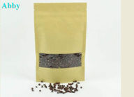 کیسه های کاغذی سفارشی پاک، کیسه های کاغذی کرافت برای بسته بندی قهوه / چای