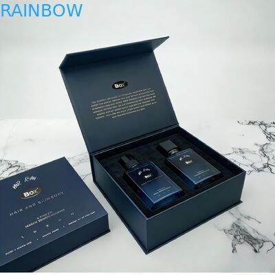 عمده فروشی سفارشی لوکس پوشه های آرایشی هدیه مغناطیسی فوم EVA درج لمینیت مات مواد تجزیه پذیر برای عطر و هنر