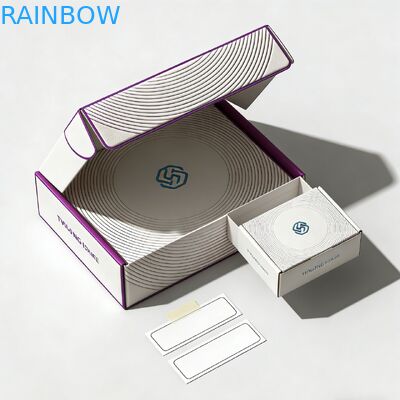 پاکت‌های پستی هدیه سفارشی تجزیه‌پذیر با لمینت مات و لوگوی سفارشی