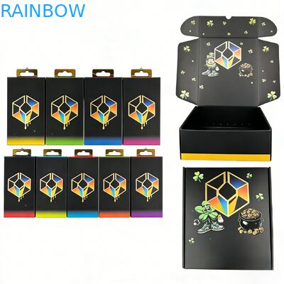 جعبه کاغذی با بسته بندی مغناطیسی و ورودی های سفارشی برای بسته بندی هدیه