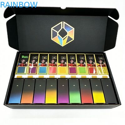 جعبه کاغذی با بسته بندی مغناطیسی و ورودی های سفارشی برای بسته بندی هدیه