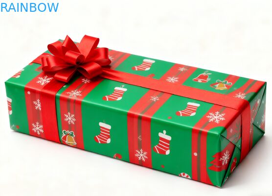 جعبه های هدیه مستطیل کرافت قابل بازیافت ، قابل تجزیه بیولوژیکی جعبه های هدیه مستطیل کرافت قابل انعطاف ، پرده پرده ای UV ، پوشش مات