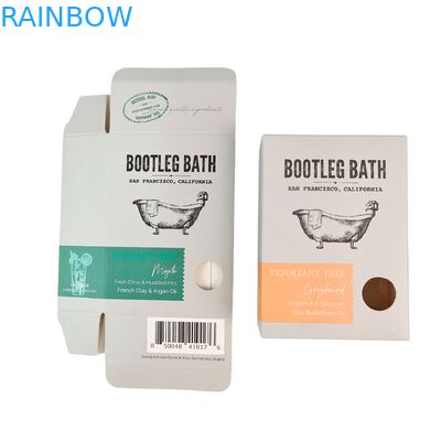 جعبه بسته‌بندی آرایشی قابل تجزیه زیستی سفارشی با طراحی کلاسیک و لمینیت براق