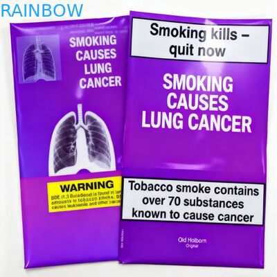 کیسه ی پیش رول شده زپلاک بسته بندی مواد غذایی قابل خوردن بسته بندی مواد غذایی درجه ی سه طرفه مهر و موم کیسه ی پلاستیکی برای تنباکو کیسه مایلار