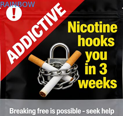 کیسه سیگار برگ، توتون رولی با زیپ، 25 گرم، 30 گرم، 40 گرم، 50 گرم، 100 گرم، با قابلیت بسته‌بندی مجدد و سه طرفه