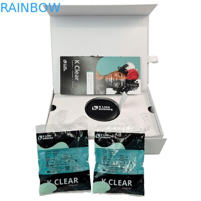 جعبه بسته بندی آرایشگر ارتودنسی با کاغذ داخل دندان آرایشگر جعبه بسته بندی