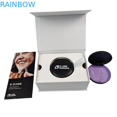 جعبه بسته بندی آرایشگر ارتودنسی با کاغذ داخل دندان آرایشگر جعبه بسته بندی