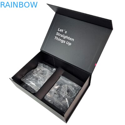 جعبه بسته‌بندی سفارشی الاینرهای دندانی با بسته شدن مغناطیسی، ضخامت 350 گرم و طراحی قابل تنظیم برای الاینرهای دندانی