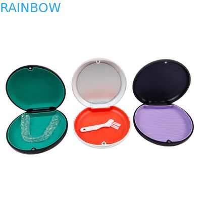 جعبه ارتودنسی قابل بازیافت با لوگوی سفارشی و بسته شدن مغناطیسی برای بسته بندی دندانپزشکی