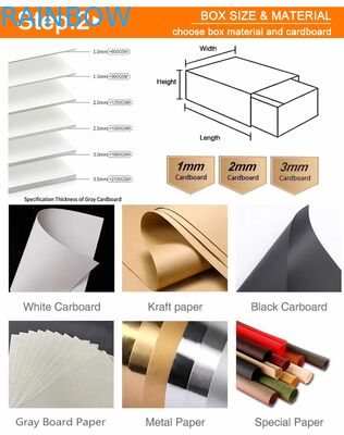 جعبه کاغذی با اندازه سفارشی با صفحه نمایش پنجره شفاف و ضخامت 350 گرم برای بسته بندی مواد غذایی