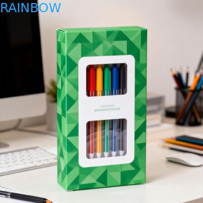 جعبه کاغذی با اندازه سفارشی با صفحه نمایش پنجره شفاف و ضخامت 350 گرم برای بسته بندی مواد غذایی