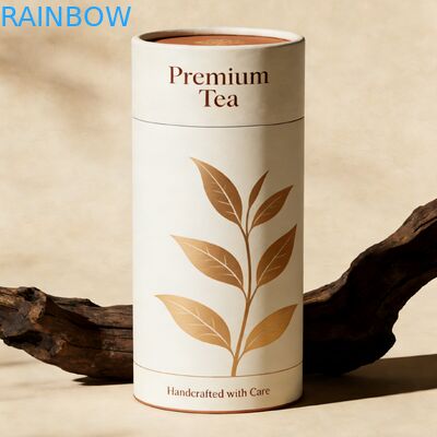 لوله های بسته بندی سیلندری و جعبه کاغذی سازگار با محیط زیست برای بسته بندی مواد آرایشی و عطر ایمن مواد غذایی