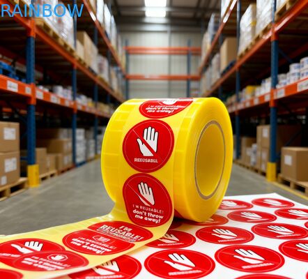 برچسب های چسبنده و ضد آب با طراحی هولوگرافیک