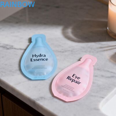 بسته بندی کرم لوشن مراقبت از پوست پلاستیک نمونه کوچک آرایشی کیسه های ورق مایلار کیسه های مهر گرما کیسه های کوچک مینی کیسه