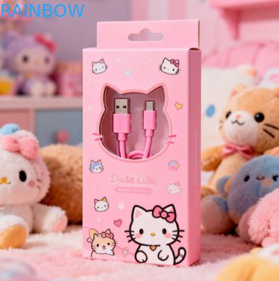 جعبه کاغذی با ضخامت 350 گرم قابل تنظیم با چاپ داغ برای بسته‌بندی کابل USB