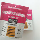 SGS Plastic Snack Bag بسته بندی لوگو سفارشی Mylar Doypack برای چیپس سیب زمینی / بیسکویت