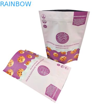 کیسه غذای قابل بسته‌بندی مجدد، کیسه ایستاده، ضد رطوبت، با اندازه سفارشی، تضمین کیفیت آب‌بندی حرارتی