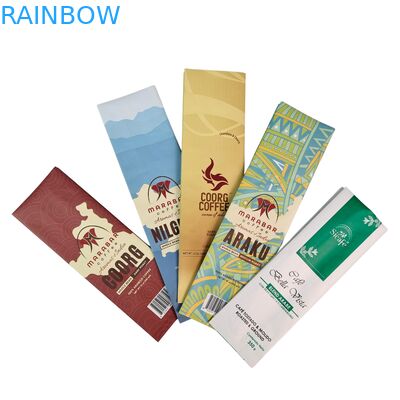 کیسه ایستاده ضد بو گرید غذایی ۱۲۰ میکرون برای بسته‌بندی قهوه و تنقلات