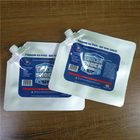 کیسه های پلاستیکی چاپ شده سفارشی ذخیره سازی بسته های یخ کولر قابل استفاده مجدد ضد آب با اسپوت / درپوش