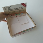 کاغذ گیاهی بسته بندی بخور تاشو کارتن راه راه تاشو جعبه نمایش بالا