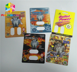 CMYK Color Blister Card Packaging 350 Gsm کاغذ کاغذ بسته بندی بسته بندی محصولات نمایشگر جعبه